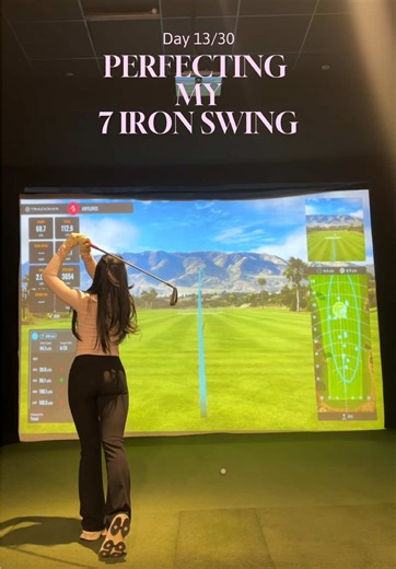 hoping to bring golf with me into the new year 🤠🏌🏻‍♀️ #golftok #beginnergolf #beginnergolfer #girlgolfer