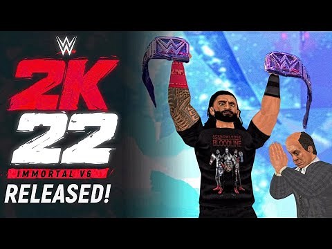 WR3D 2K22 IMMORTAL V6 RELEASED! | ALL NEW FEATURES | FOR ALL DEVICES | ANDROID & PC