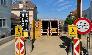 Mit Video: Fußgänger haben in der Waidmannsdorfer Unterführung Vorrang