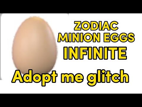 HOW TO GET INFINITE ZODIAC MINION EGGS IN ADOPT ME! [WORKING 2022] (roblox glitch)