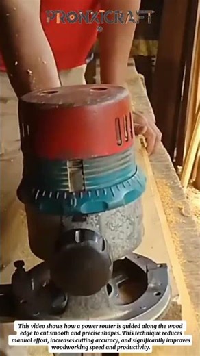 Power Router Technique That Speeds Up Woodworking Jobs