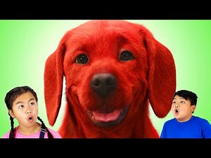 Jannie and Alex Dog Sit Clifford the Big Red Dog