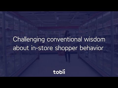 Challenging conventional wisdom about in-store shopper behavior