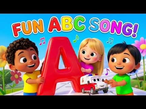 ABC Song for Toddlers | Fun Phonics & Letter Learning