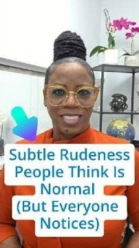 Subtle Rudeness People Think Is Normal (But Everyone Notices) #shorts
