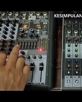 Check the master volume slider and turn! #settingmixer #faders #equalizer
