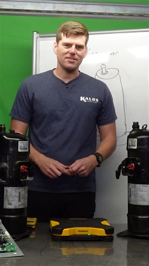 Roman's here to talk about measuring oil in a compressor in today's tech tip! Have a topic you'd like to hear the HVAC School team weigh in on? Drop us a comment! | HVAC School