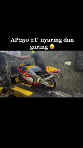 Aprilia RS 250 Top Speed Dyno Run and Sound Test