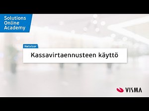 Netvisor Academy - Kassavirtaennusteen käyttö