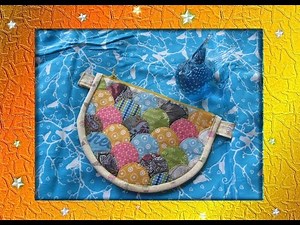 Muscheltasche, kein Handnähen, nur Maschinennähen
