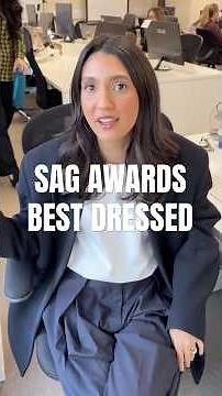 Best Dressed at the SAG Awards ✨ | Balenciaga Girls, Emma Stone & Kate Hudson