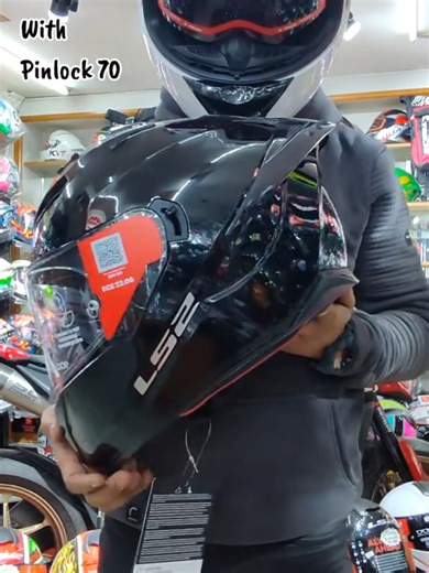 LS2 Fusion Double Visor Helmet with Pinlock 70