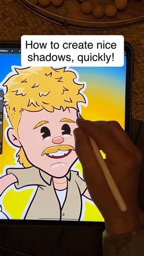 How to create nice shadows! Select your image -> duplicate it -> add a layer above your duplicated image and make it a “clipping mask”. The clipping mask allows you to draw in your shadows quickly without breaking the border and having to go back and do a bunch of erasing! #clippingmask #childrensbookillustrator #kidlitartist #kidlitillustration #childrensbookart #kidlitillustrator #childrensbookillustrations #childrensbookstagram #childrensbookauthor #illustratorofinstagram #childrensbookartist