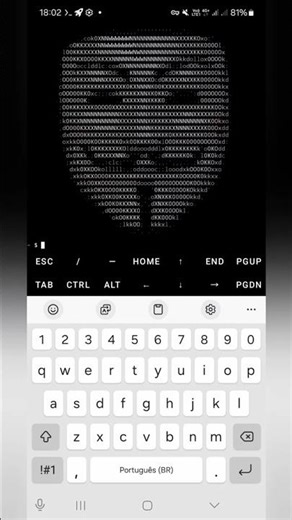 Máscara do Anonymous no Termux #shorts #termux #termuxtutorial #termuxapp #termuxhacking
