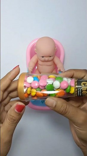 Slime bath with bottle gems