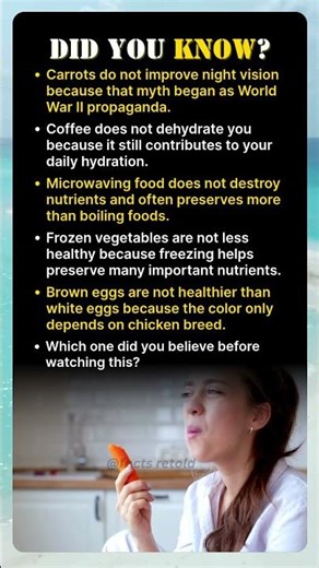 Food Myths Millions Still Believe