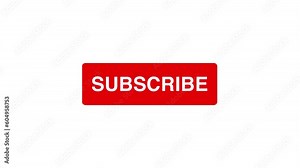 animated subscribe button icon background, , green screen