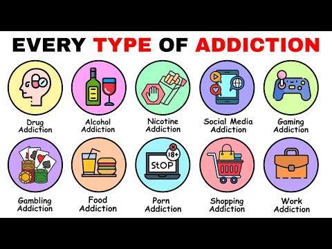 Every Type Of Addiction Explained In 8 Minutes.