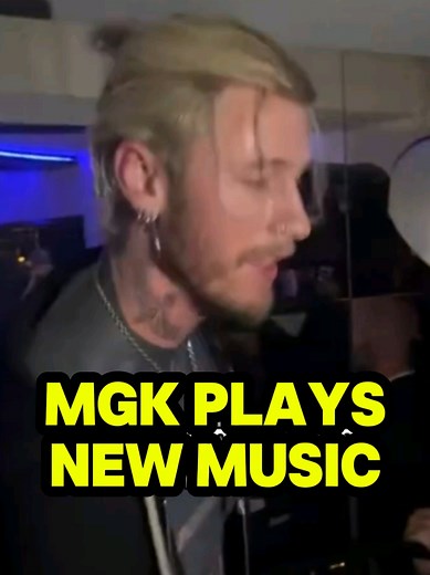 MGK Teases New Album at F1 After Party in London