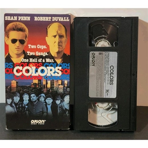 Colors VHS Tape 1994 Robert Duvall, Sean Penn Orion Home Video Tested - Etsy Australia