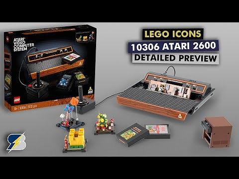 LEGO Icons 10306 Atari 2600 reveal & detailed preview