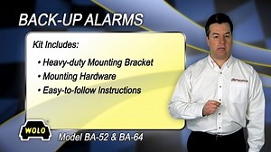 Watch Wolo ﹙BA-52﹚ Back-Up Alarm - Beeping Sound on Amazon Live