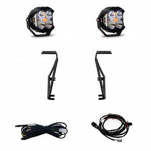 Ford LP4 Pro A-Pillar Light Kit - 2021-2025 Ford Raptor / Raptor R / Raptor 37 - Baja Designs - Off-Road LED & Laser Lights | Automotive, Jeep, Truck, UTV, ADV, Dirtbike