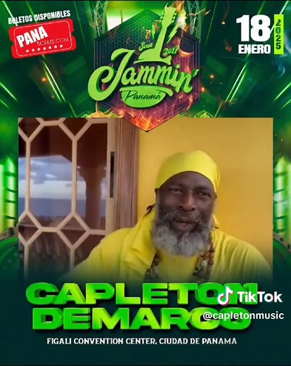 Capleton Live in Concert at Jammin Music Fest