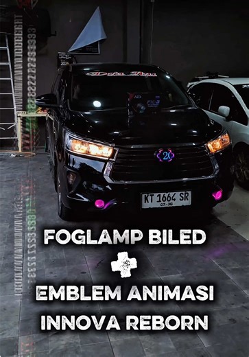 Emblem led animasi innova reborn dan foglamp biled innova reborn untuk pencahayaan maksimal 😎🫶🏻👉🏻 - biled foglamp AES FX3 - emblem led animasi by atm autolight custom perlampuan di kota madiun dan bergaransi resmi 🫰🏻 #ATMMadiunAutolight #modulmatrix #lampubiledmadiun #pro7madiun #innovareborn
