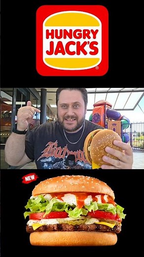 ‪@HJsAustralia‬ Outback Whopper Australia Review #shorts #whopper #food