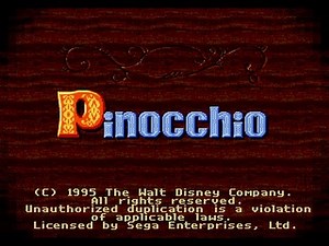 Mega Drive Longplay [420] Pinocchio