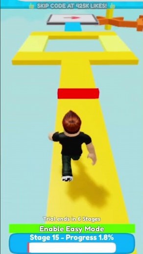 Roblox Mega easy Obby reached 1 to 25 stage