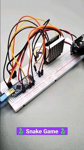 Make an Epic Snake Game with Arduino – You Won't Believe What Happens Next 🐍🤯 #diy #arduino #gaming