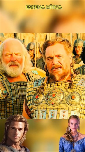 TROY 💥 "What's your name as a soldier? Mythical scenes"🐴⚔️ #shorts #shortsvideo #troy #film #fyp