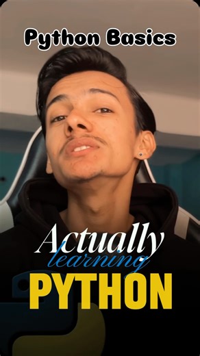 Kushal Dotel | Making Tech Content Spreading Fun on Instagram: "Starting python from basics is too easy if you learn in a structured way. Make sure to stick with the episodes to learn python in a structured way. #python #pythonprogramming #coding #learning #2026 #pythonroadmap #education"