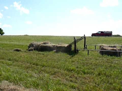 Homemade Bale Basket