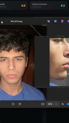 Takipçime Yüz Analizi 2 #facialcode #yüzanalizi #shorts