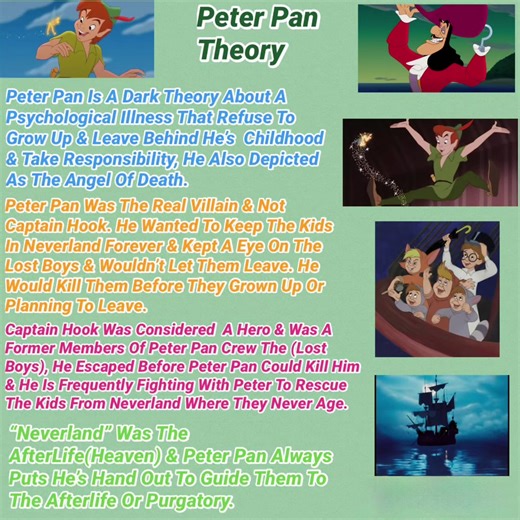 -Peter Pan Theory #cartoon #hiddengems #theories #spirituality #fyp | the peter pan theory