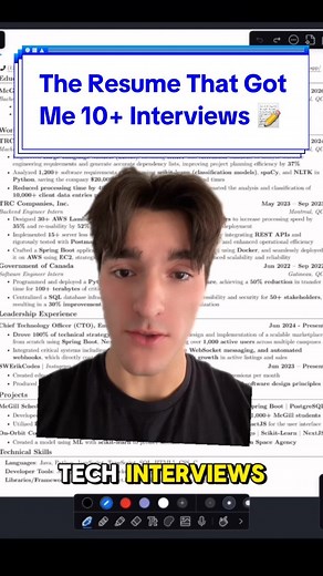 SWErikCodes on Instagram: "The RESUME that got me 10+ software engineering interviews  I didn’t have any big tech experience, so hopefully this is more relatable to 99% of CS students. #coding #cs #computerscience #coding #jobsearch #resume #resumetips #softwareengineer #bigtech #techjobs"