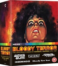 Bloody Terror: The Shocking Cinema of Norman J Warren, 1976-1987 Blu-ray (DigiPack) (United Kingdom)