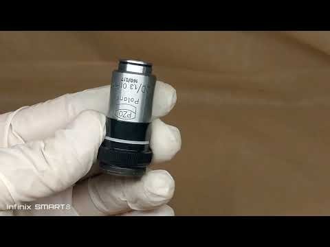 PZO 100/1,3 OI PhS 160/0,17 phase contrast microscope objective