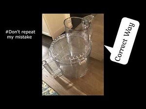 Mistake While Handling Cuisinart Food Processor-1