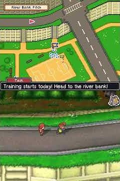 Inazuma Eleven 2 Firestorm Gameplay (Nintendo DS)