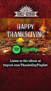 20K views · 254 reactions | Happy Thanksgiving, y'all! Wether you have followed us since the beginning or just started, we are thankful for you all! We've created a Thanksgiving playlist just for the occasion! Just go to tinyurl.com/ThanksDayPlaylist to listen! | Larry's Country Diner | Facebook