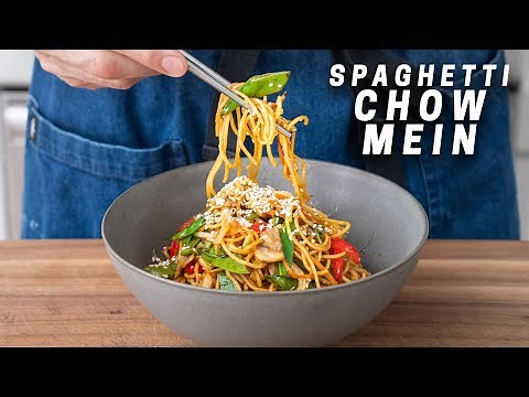 15 Minute Chinese Takeout Stir Fried Noodle Recipe | WEEKNIGHTING