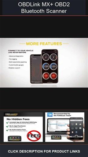 OBDLink MX+ OBD2 Bluetooth Scanner