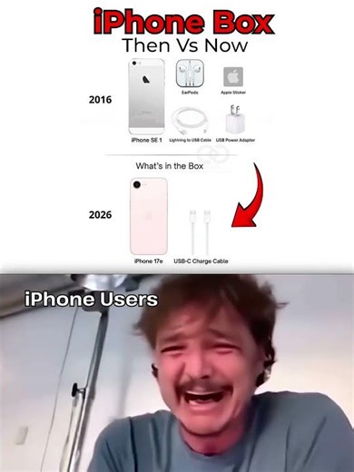 iPhone Box Then vs Now 😳 2016 vs 2026 – What Changed?