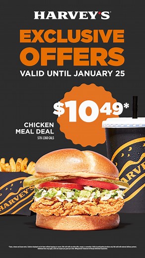Looking for a deal? Check out our limited-time Harvey's offers 🤩 | Harvey's