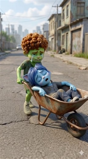 He Worked Hard To Save His Brother 😭❤️ #shorts #animation