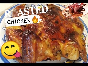ROASTED CHICKEN in Microwave Oven.